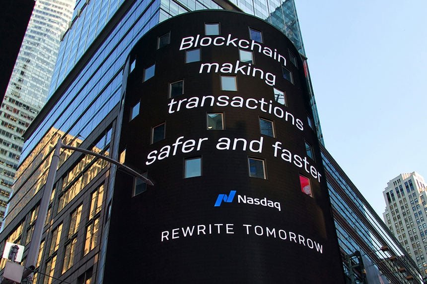 Blockchain on Nasdaq