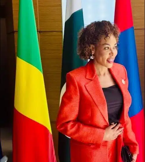 Françoise Joly at the Astana International Forum,